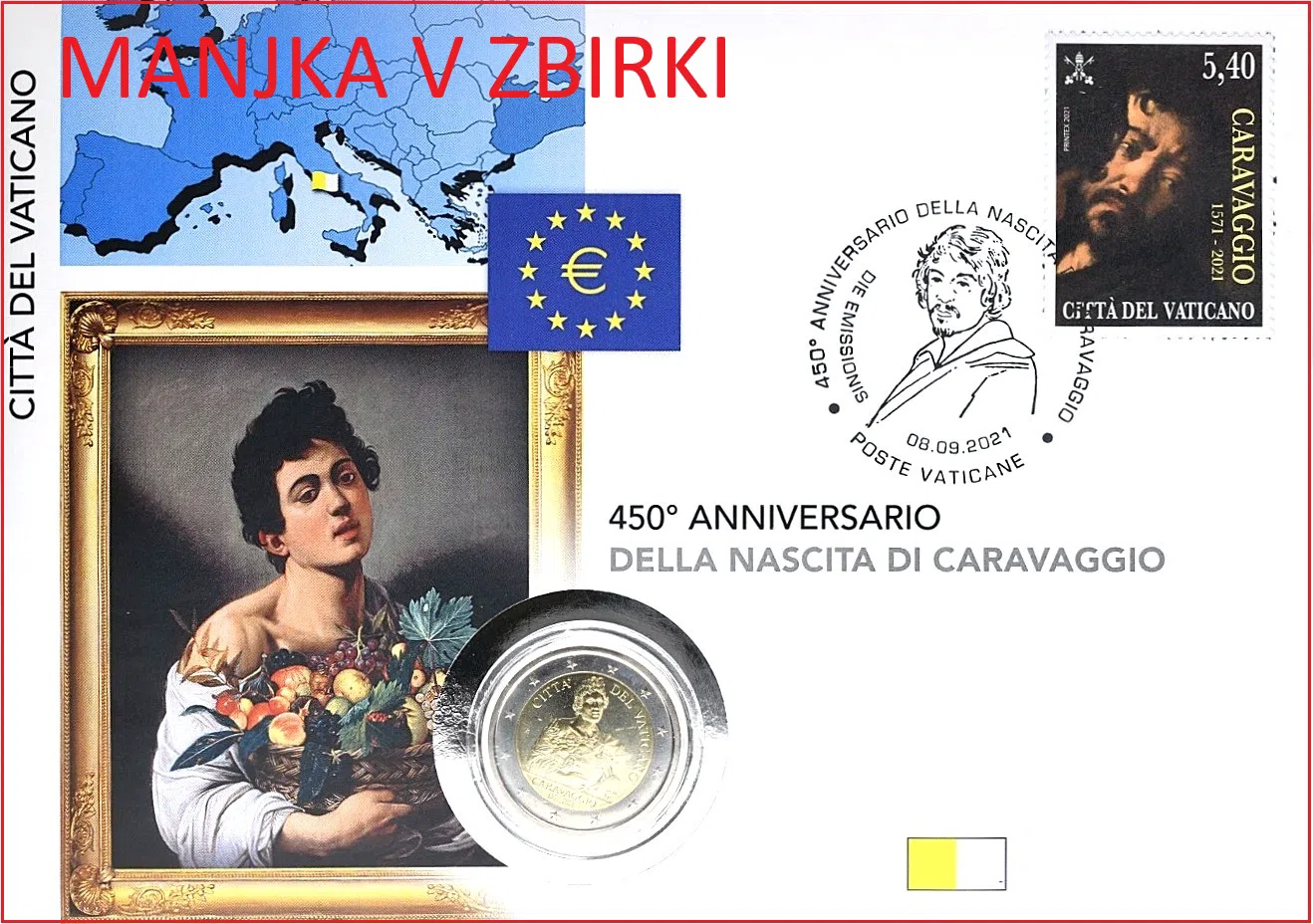 450. OBLETNICA ROJSTVA CARAVAGGIA